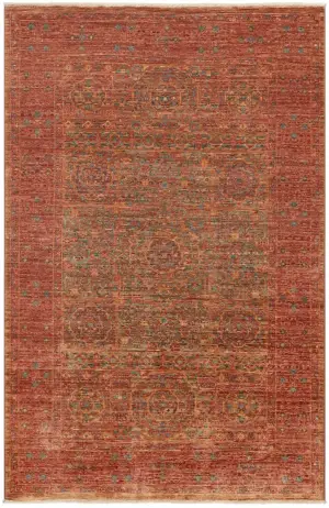 Afghan Mamluk Mamluk Rust - 3' 2'' x 4' 10''