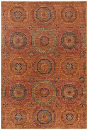 Afghan Mamluk Mamluk Rust - 4' x 5' 11''