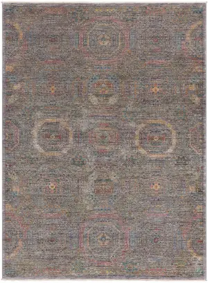 Afghan Mamluk Mamluk Grey - 4' 10'' x 6' 6''