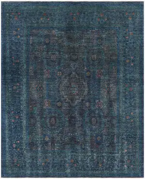Afghan Mamluk Mamluk Blue - 7' 11'' x 10'