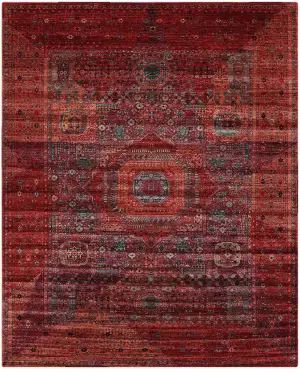 Afghan Mamluk Mamluk Red - 8' 3'' x 10' 1''