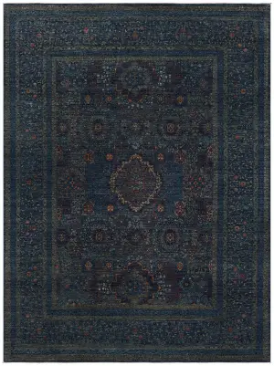 Afghan Mamluk Mamluk Blue - 8' 8'' x 11' 10''