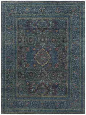 Afghan Mamluk Mamluk Blue - 8' 8'' x 11' 10''