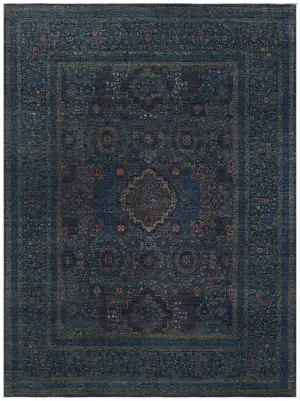 Afghan Mamluk Mamluk Blue - 8' 8'' x 11' 10''