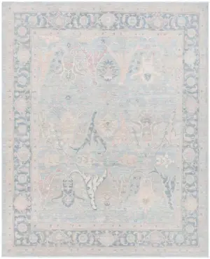 Afghan Oushak Oushak Blue - 8' 5'' x 10' 1''