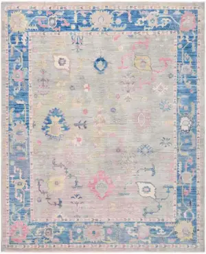 Afghan Oushak Oushak Grey - 8' 4'' x 10'