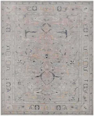 Afghan Oushak Oushak Taupe - 8' 2'' x 9' 11''