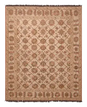 Afghan Soumak Soumak Tan - 6' 8'' x 8' 10''
