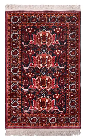 Afghan Wool Caucasian Multi - 3' 10'' x 5' 10''