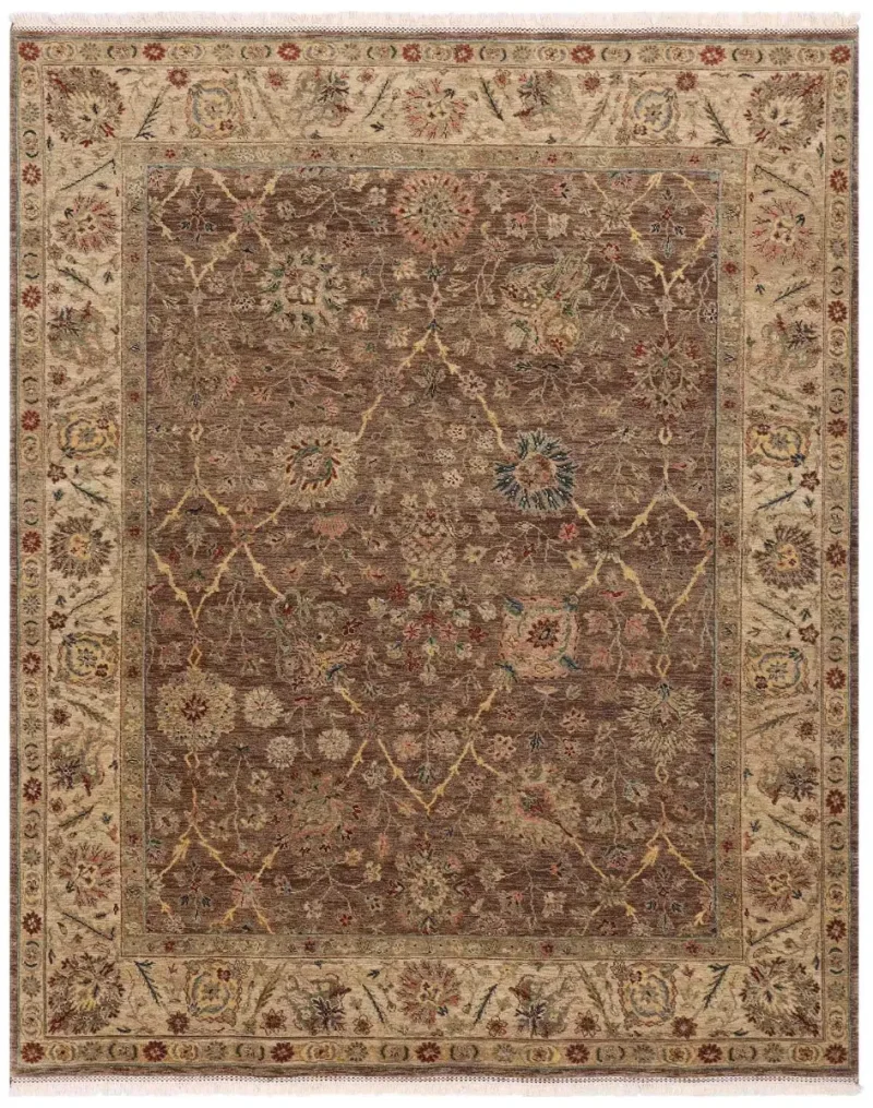 Agastya Amritsar Light Brown  -  7' 11'' x  9' 9''
