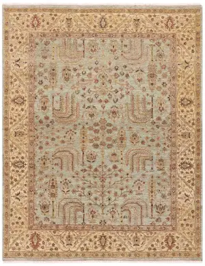 Agastya Sultanabad Light Blue - 8' x 10'