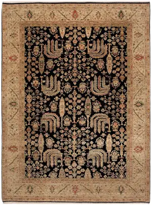 Agastya Sultanabad Black - 9' 2'' x 12' 5''