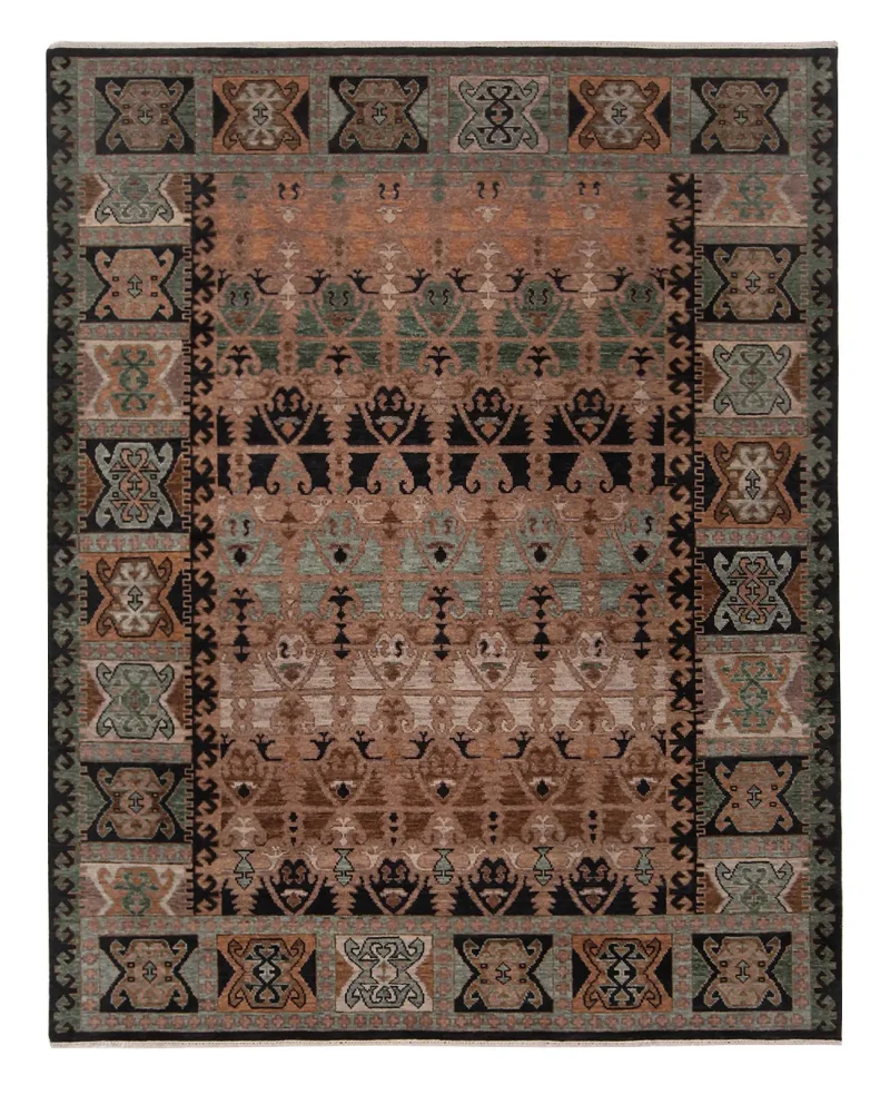 Ambella ABL-01 Green/Multi  -  7' 11'' x  10' 