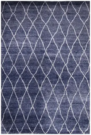 Amora Transitional Indigo - 5' 11'' x 8' 11''