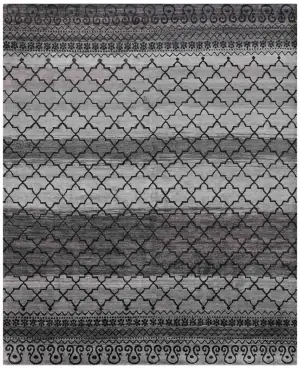 Amora Transitional Grey/Black - 8' 1'' x 10'