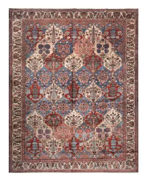 Antique Persian Bakhtiari Multi - 10' 4'' x 13' 9''