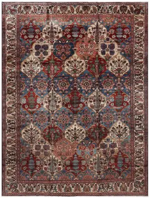 Antique Persian Bakhtiari Multi - 10' 4'' x 13' 9''