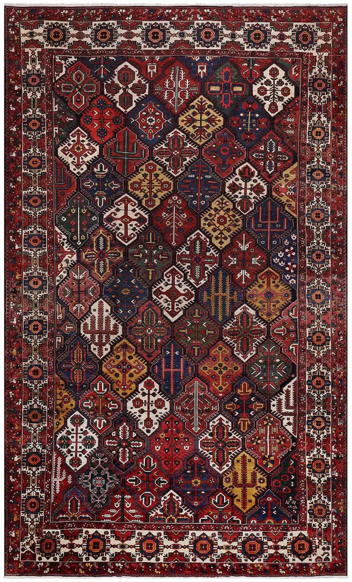 Antique Persian Bakhtiari Multi  -  11'  x  18' 3''
