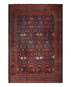 Antique Persian Bidjar Navy - 11' 3'' x 18' 2''