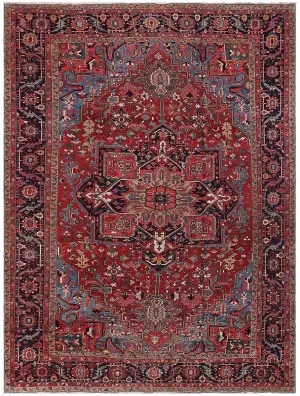 Antique Persian Heriz Rust/Navy - 11' 6'' x 16' 2''