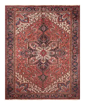 Antique Persian Heriz Navy - 8' 8'' x 11' 4''