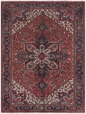 Antique Persian Heriz Red/Navy - 8' 8'' x 11' 4''