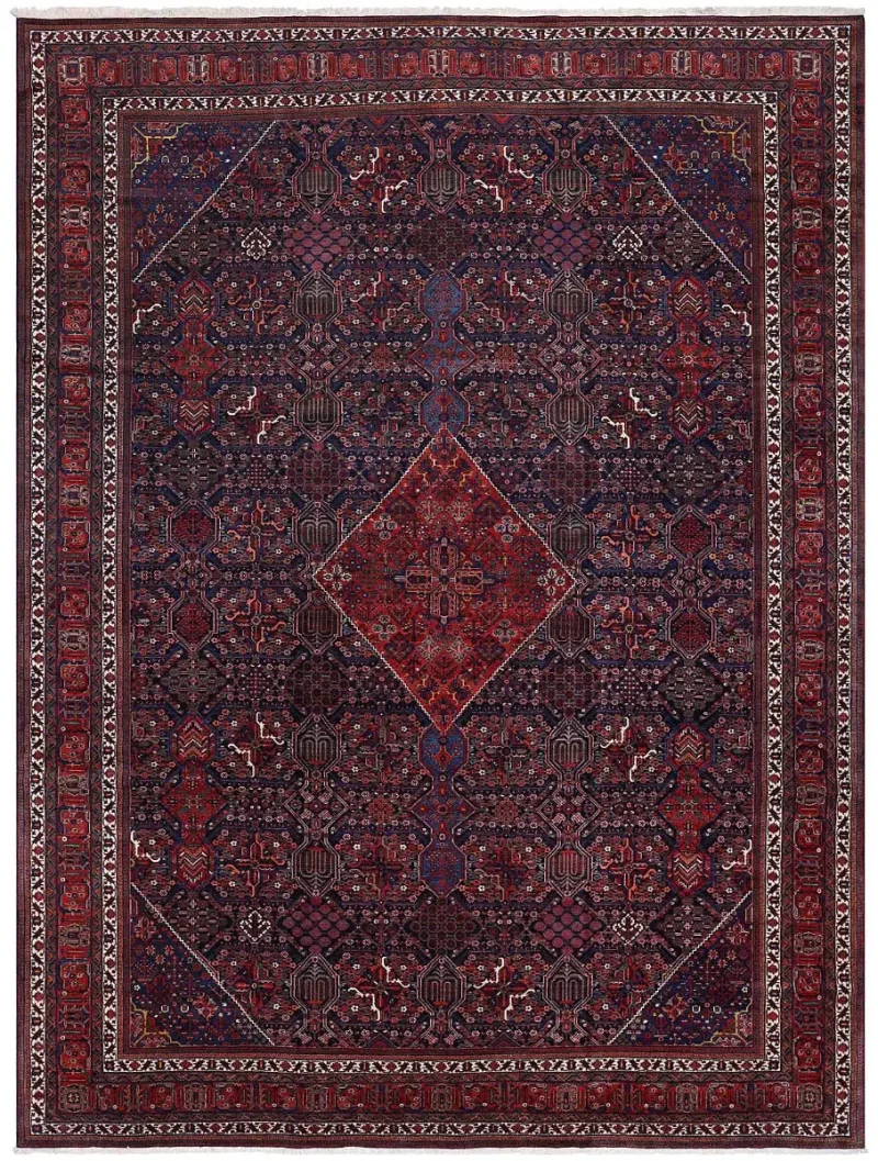 Antique Persian Josheghan Navy/Red  -  11' 8'' x  16' 1''