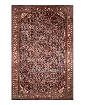 Antique Persian Mahal Rust - 10' 6'' x 17' 1''