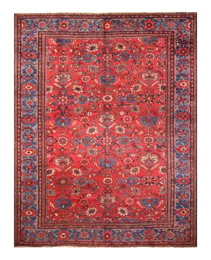 Antique Persian Mahal Blue - 9' x 12'