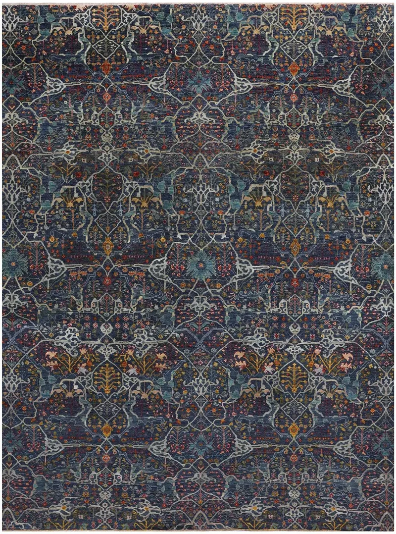 Begum BGM-01 Blue/Multi  -  9'  x  12' 