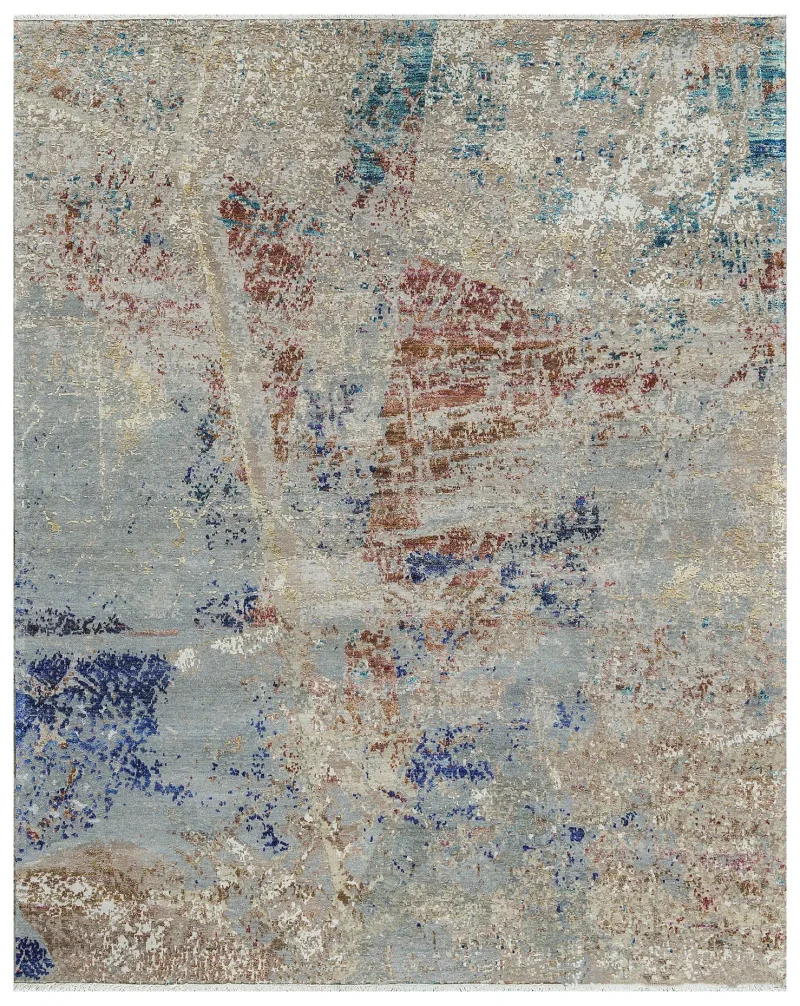 Canvas Art with Silk C1411