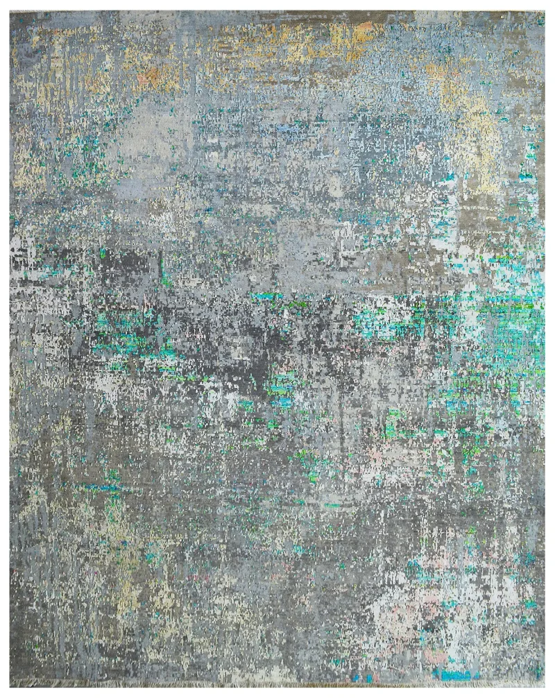 Canvas Art with Silk C1601