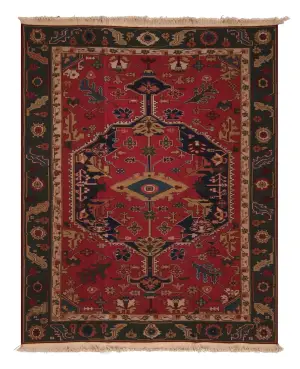 Chinese Soumak Caucasian Red - 4' 6'' x 6' 6''