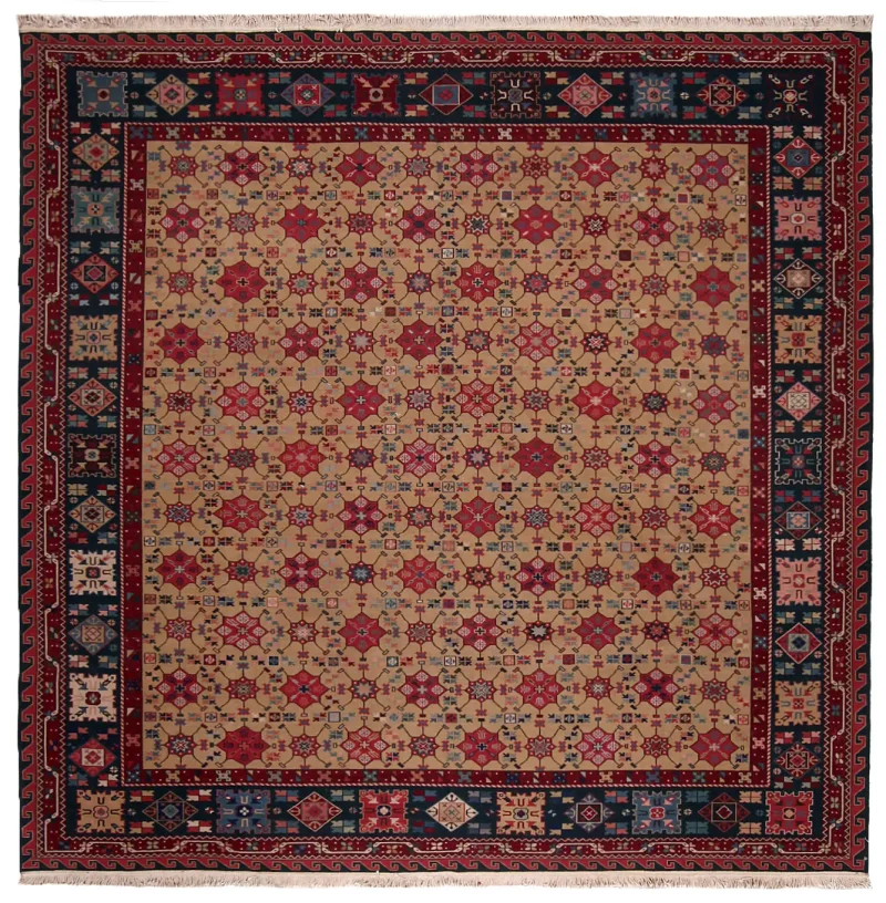Chinese Soumak Soumak Gold  -  8' 3'' x  8' 3''