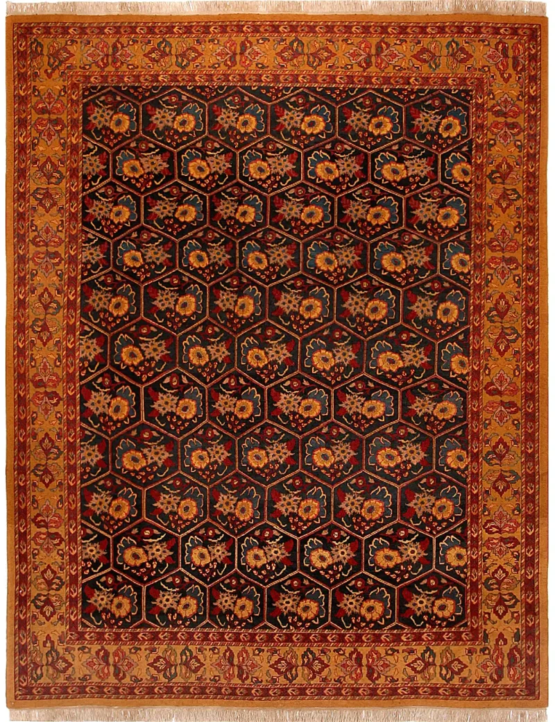 Chinese Soumak Soumak Gold  -  8'  x  10' 