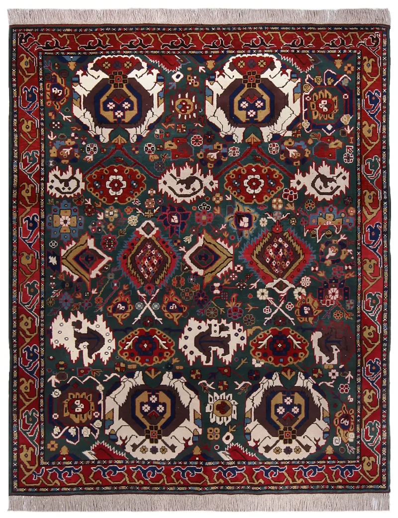 Chinese Wool Caucasian Rust  -  5' 11'' x  7' 5''