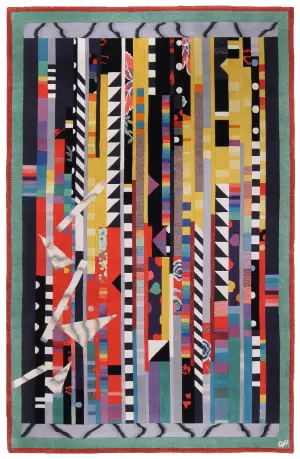 Chinese Wool Contempo Multi - 5' 9'' x 8' 9''