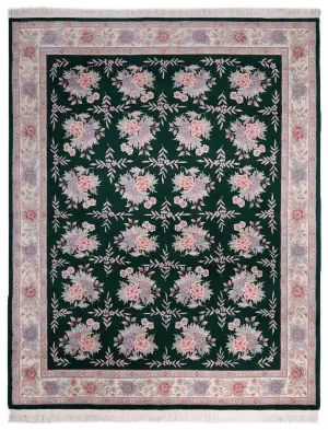 Chinese Wool Garden Ivory - 8' x 10'