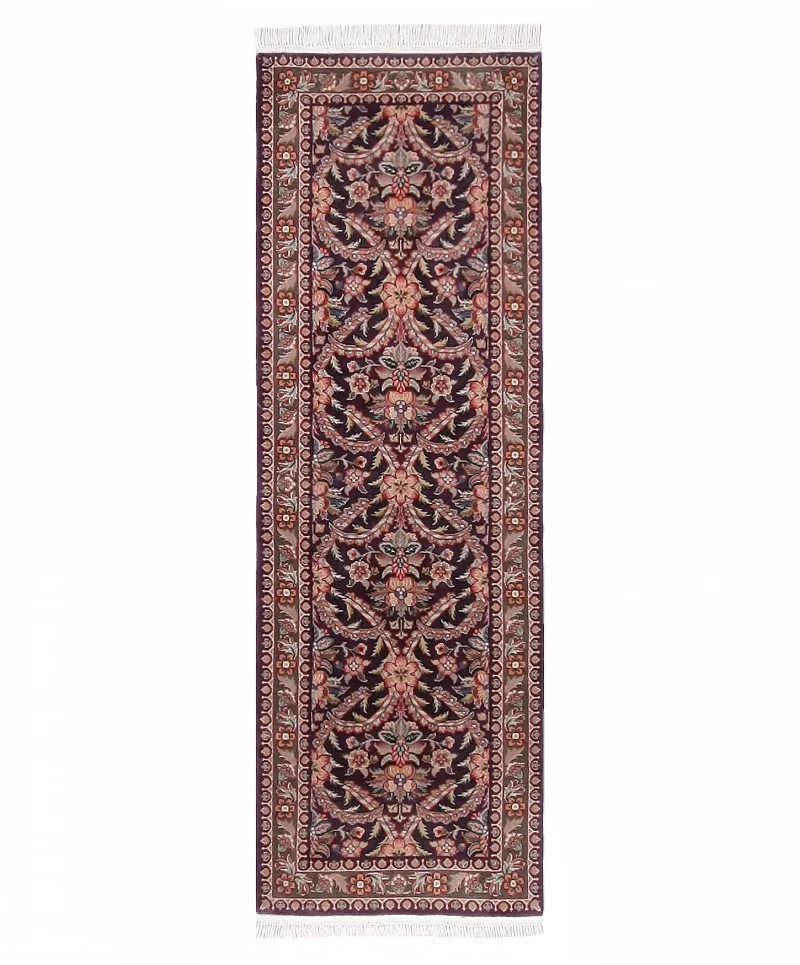 Chinese Wool Kerman Brown  -  2'  x  6' 