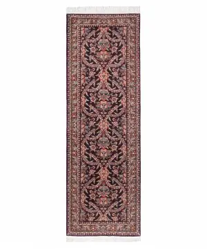 Chinese Wool Kerman Brown - 2' x 6'