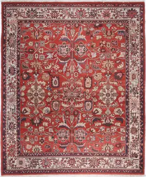 Chinese Wool Mahal Ivory - 8' x 10'