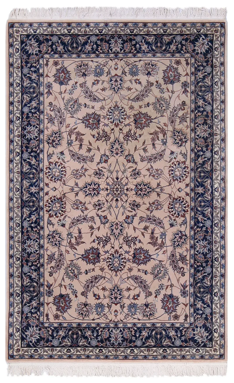 Chinese Wool Nain Blue  -  4'  x  6' 3''