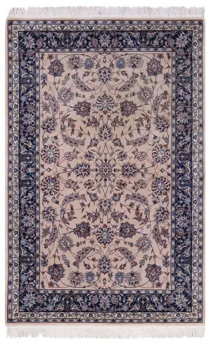 Chinese Wool Nain Blue - 4' x 6' 3''