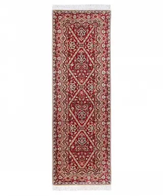 Chinese Wool Royal Kerman Red - 2' x 6'