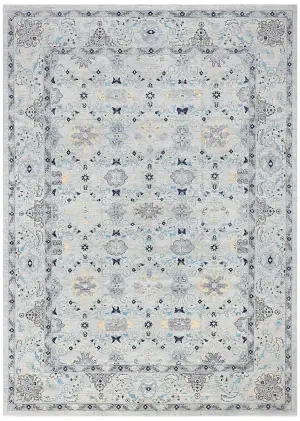Chobi Mahal Silver - 9' 11'' x 13' 9''