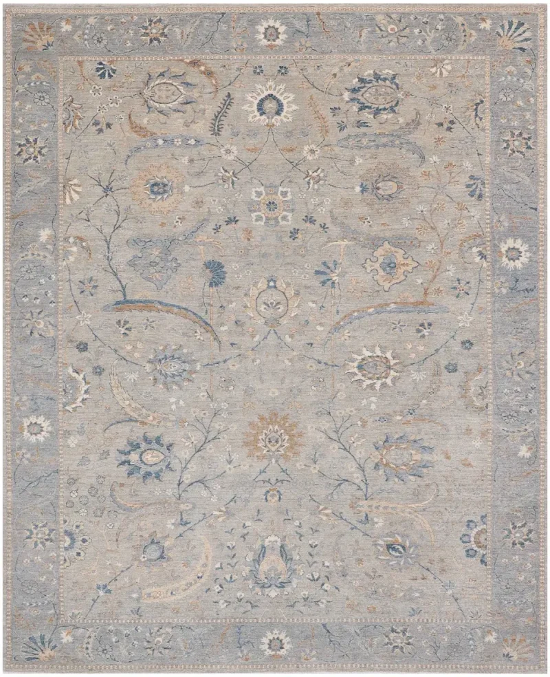 Chobi Tabriz Grey  -  8' 11'' x  12' 4''