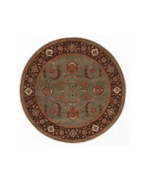 Cyrus Rounds Sultanabad Brown - 9' 10'' x 9' 10''