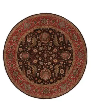 Cyrus Rounds Sultanabad Rust - 9' 9'' x 9' 9''