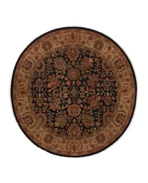 Cyrus Rounds Sultanabad Black - 6' 1'' x 6' 1''