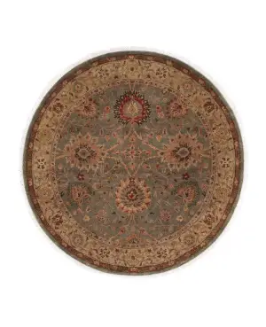 Cyrus Rounds Sultanabad Green - 6' x 6'